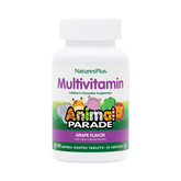 NaturesPlus, Animal Parade, Children's Chewable Multivitamin Supplement, Grape, 90 Animal-Shaped Tablets